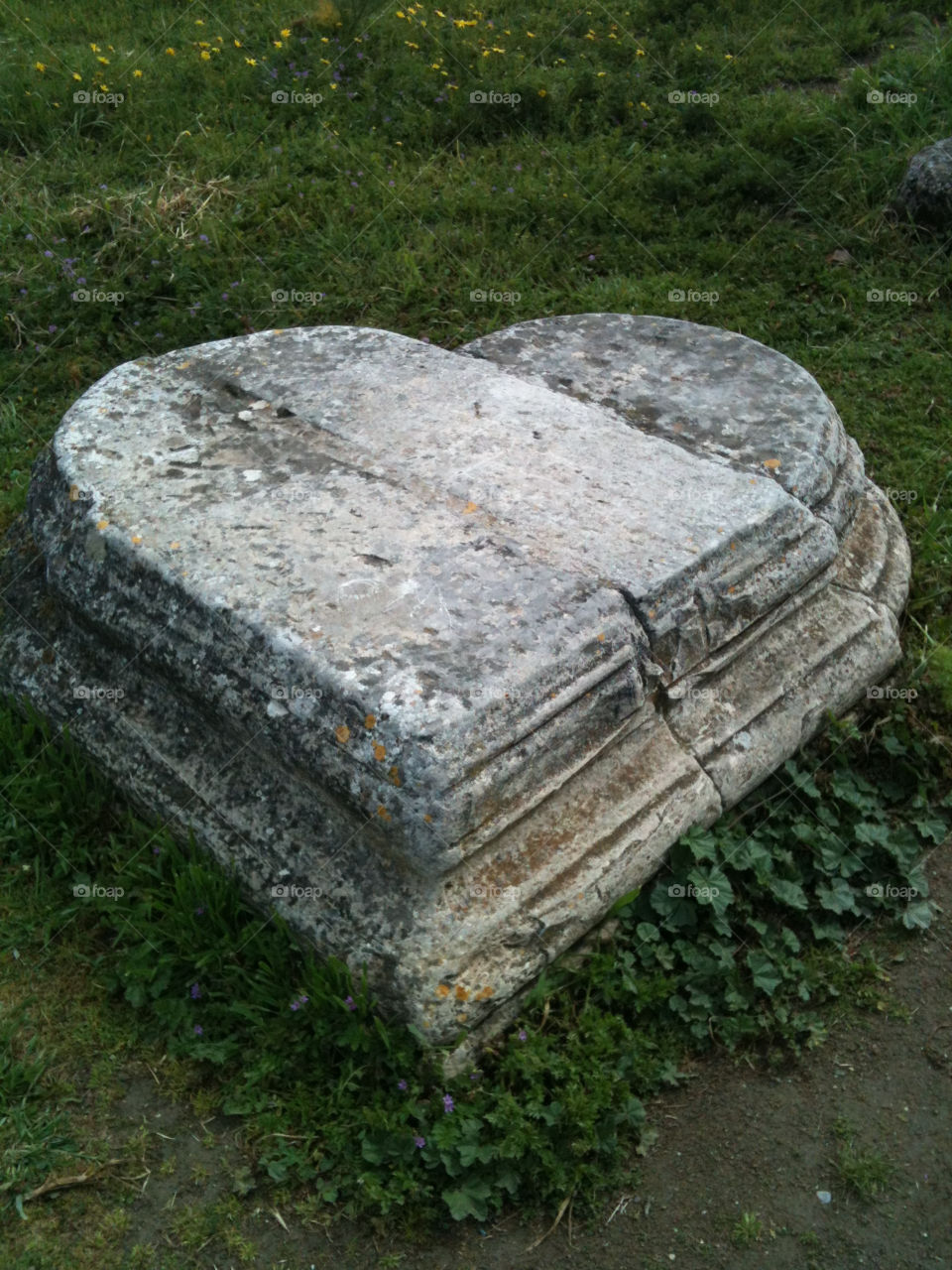heart stone rocks cyprus by sedude