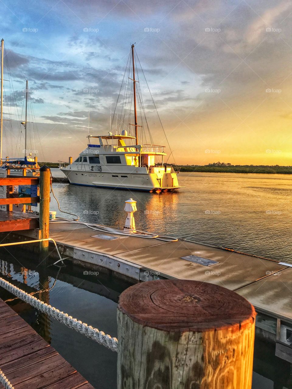 Sunset at Ponce Inlet
