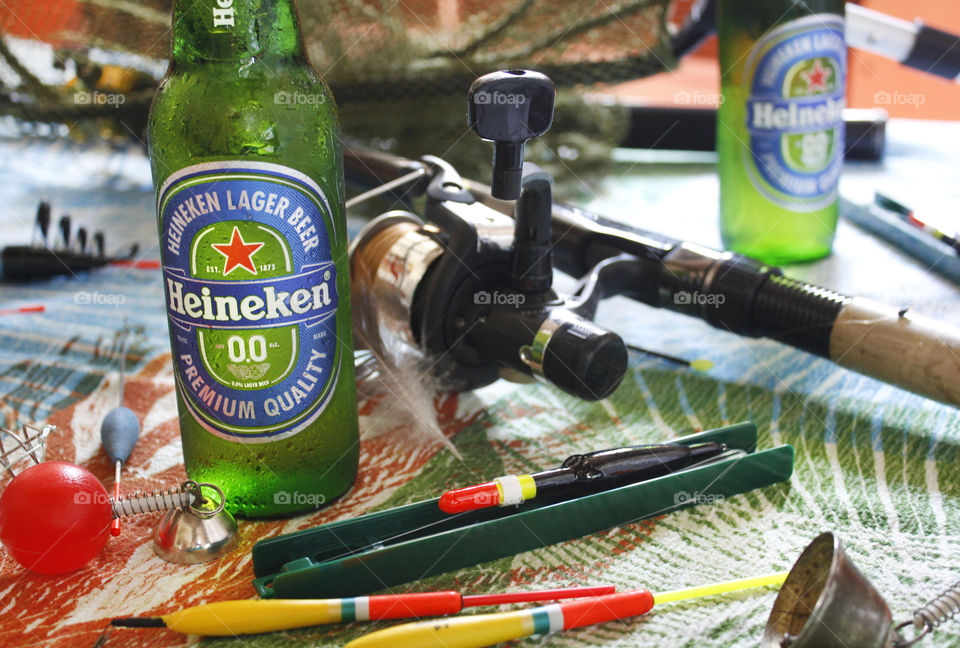 Fishing day, Heineken time!