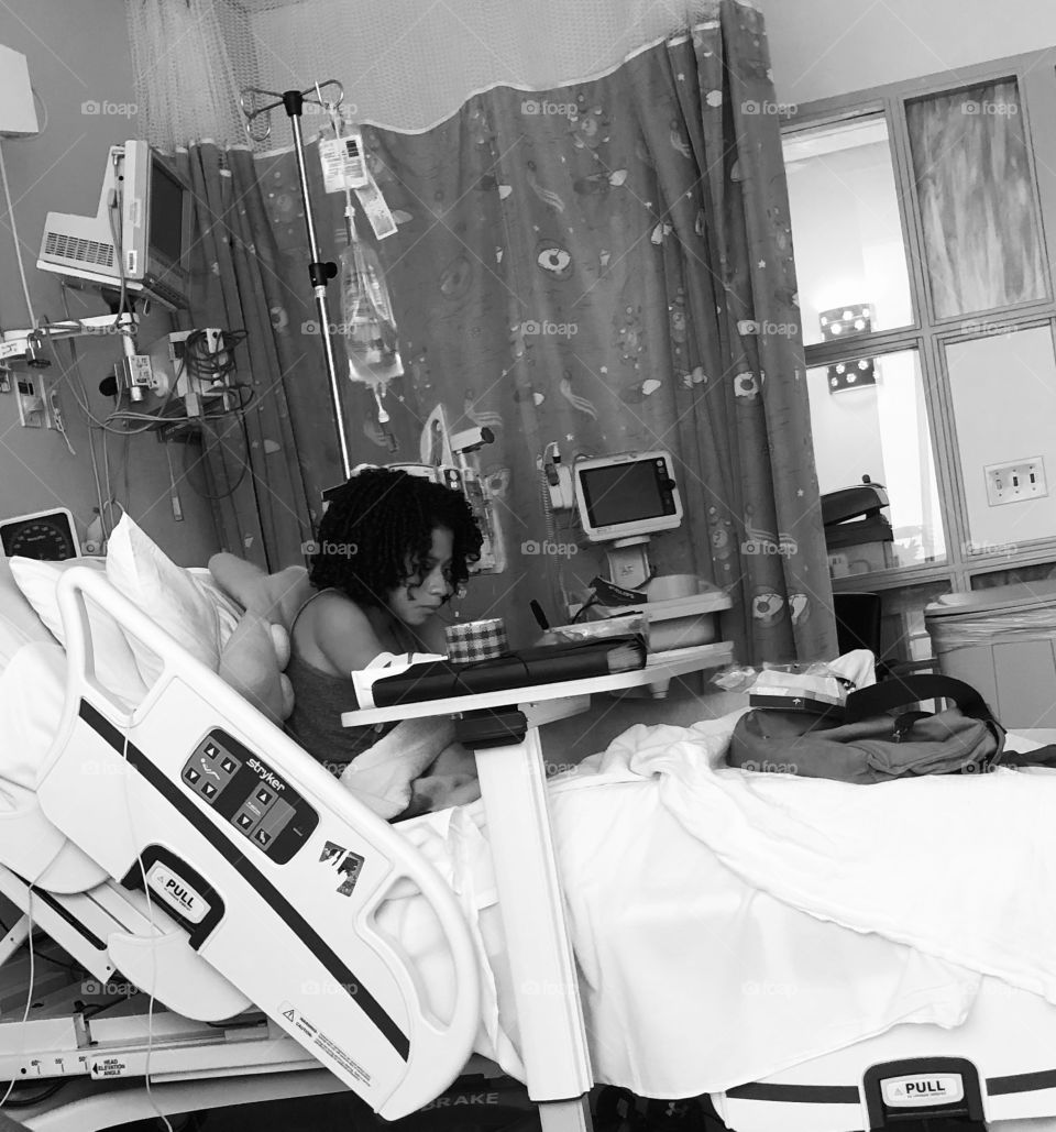 Sister about to undergo VP shunt replacement surgery. 