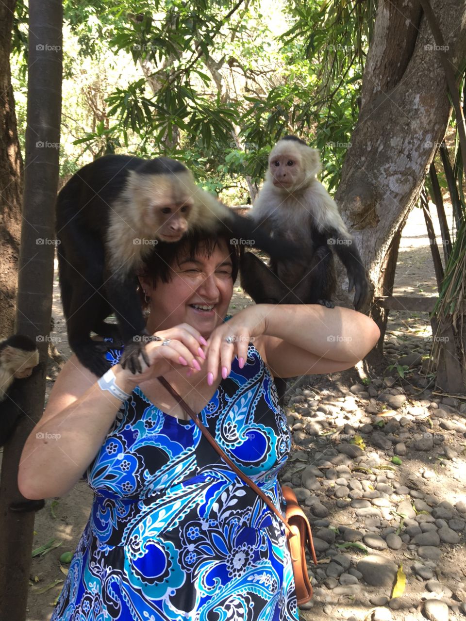 My mom in Costa Rica