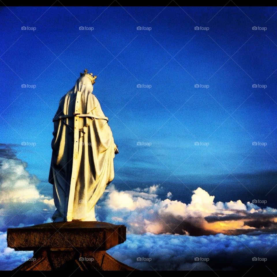 Virgin Mary Sunrise