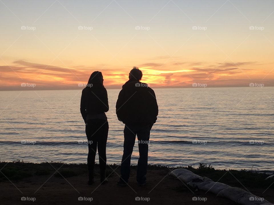 Sunset, Beach, Sea, Water, Ocean