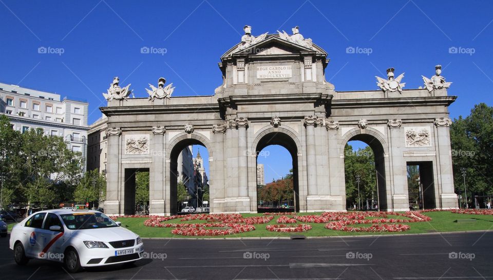 Sight seeing in Madrid 