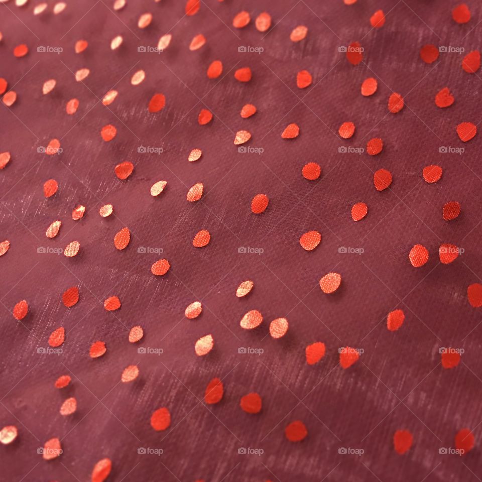 Red Confetti Fabric
