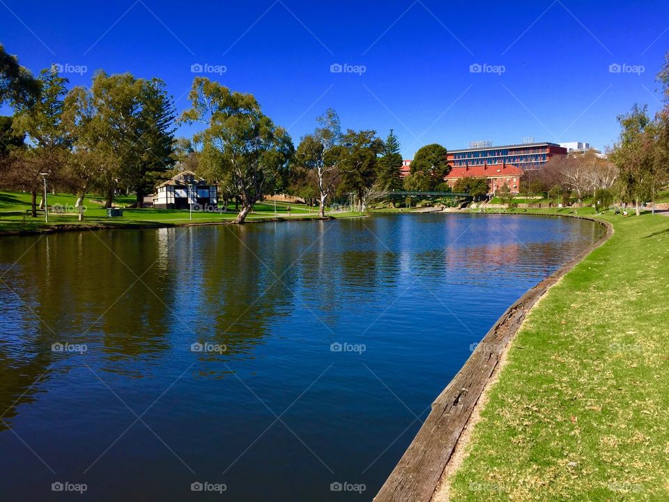 View of River Torrens, Adelaide