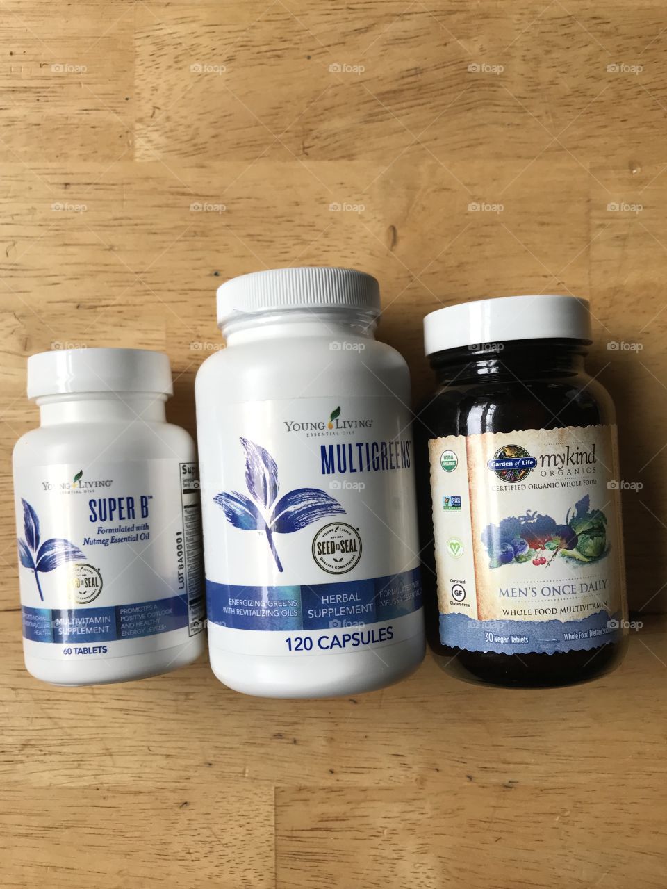 Supplemental support.  Brand the health and wellness of your business by showing how important you take your health.  Our bodies are our temples and should be treated as such.  Young Living supplements and Garden of Life multivitamins.