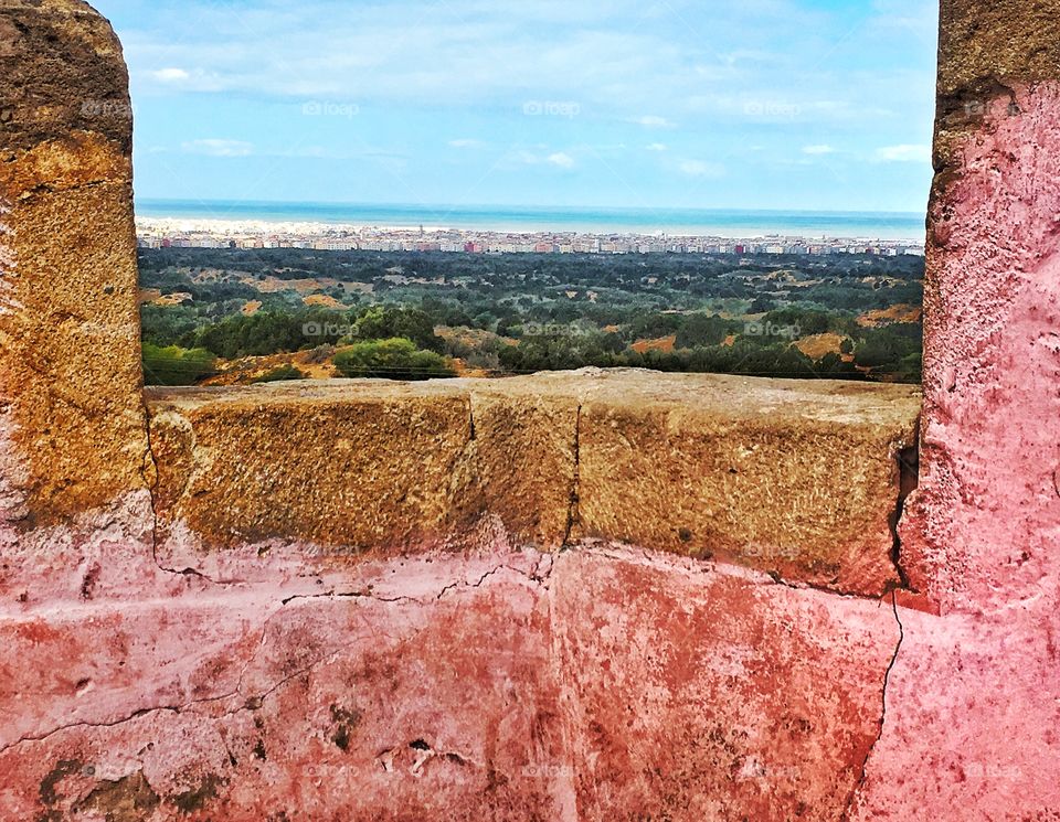 Vista of Essaouira 