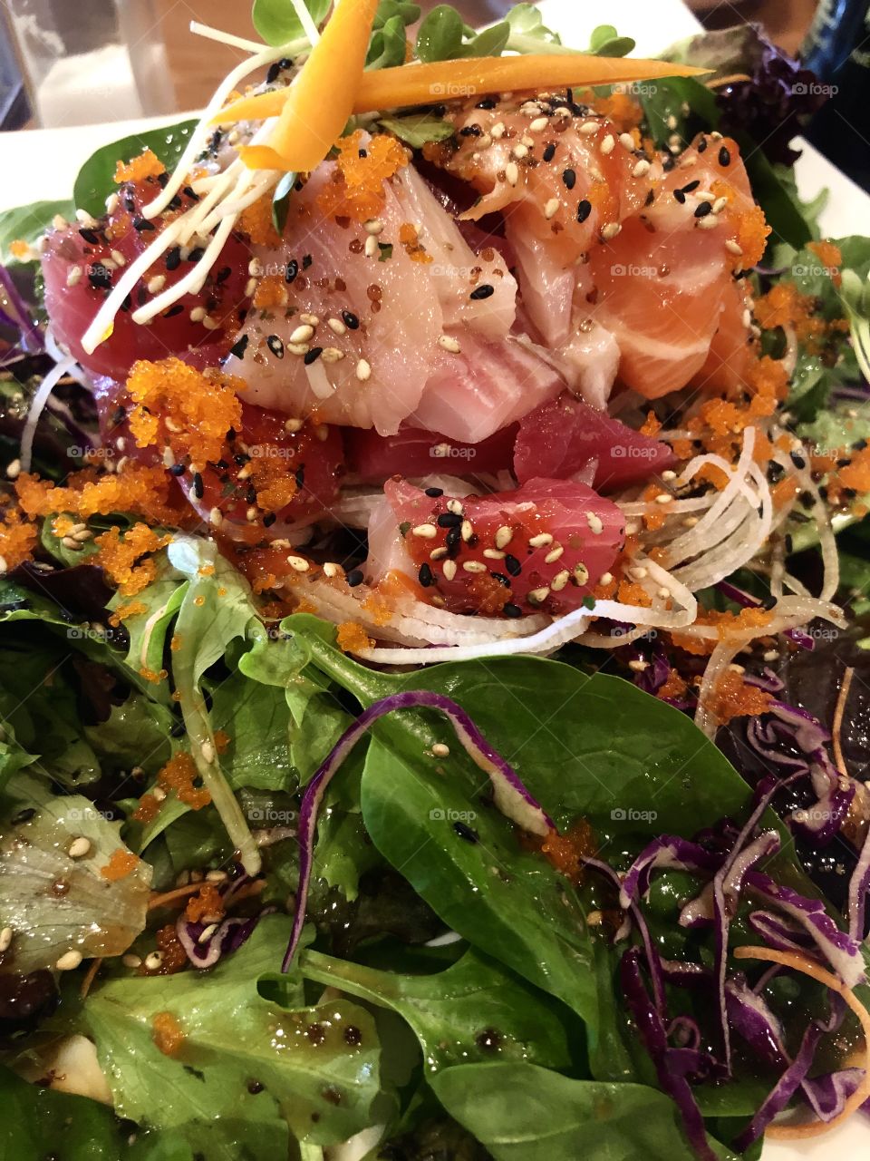 Sashimi Salad