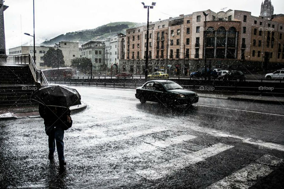 rainy day in Quito Ecuador 🌁