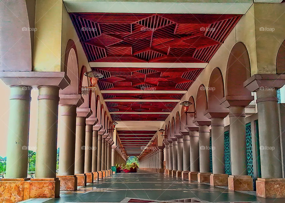 inside islamic centre