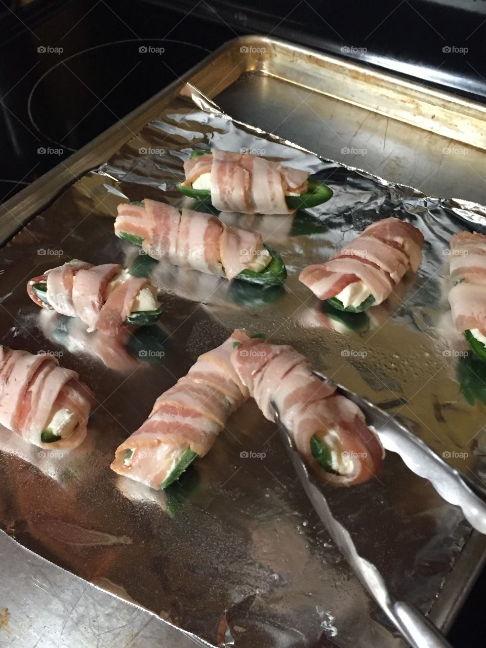 Pepper poppers with cream cheese