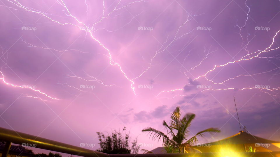 Big storm bringing thunder