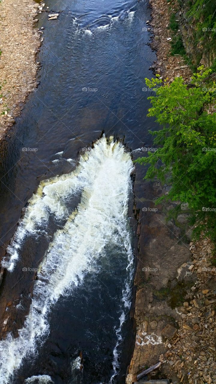 ausable chasm river. one of the beautiful views from the ausable chasm in the Adirondacks of NY