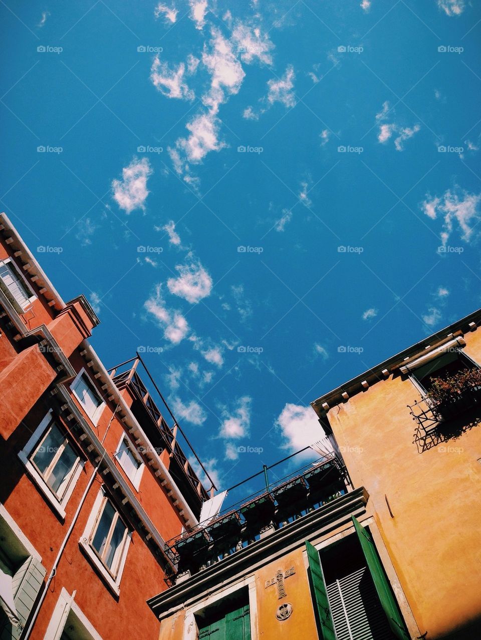 The sky over Venice