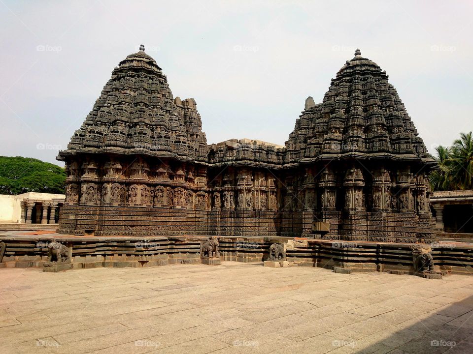 Hoysala art  - Somanatha pura  - Mysore