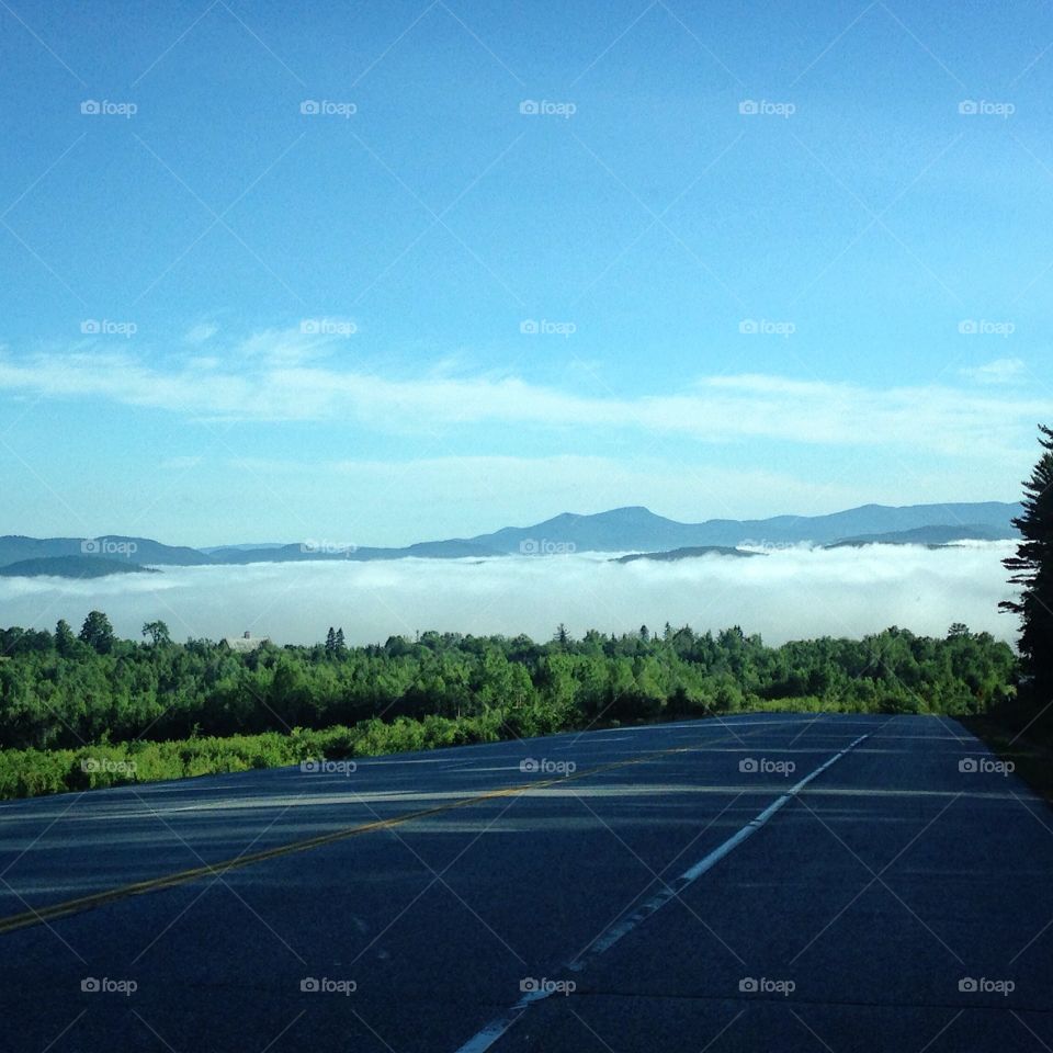 Traveling in the clouds! Mountain air, in level with the clouds, landscape view leaving you in Awe. Gods creation, Mother Nature. The Great outdoors 