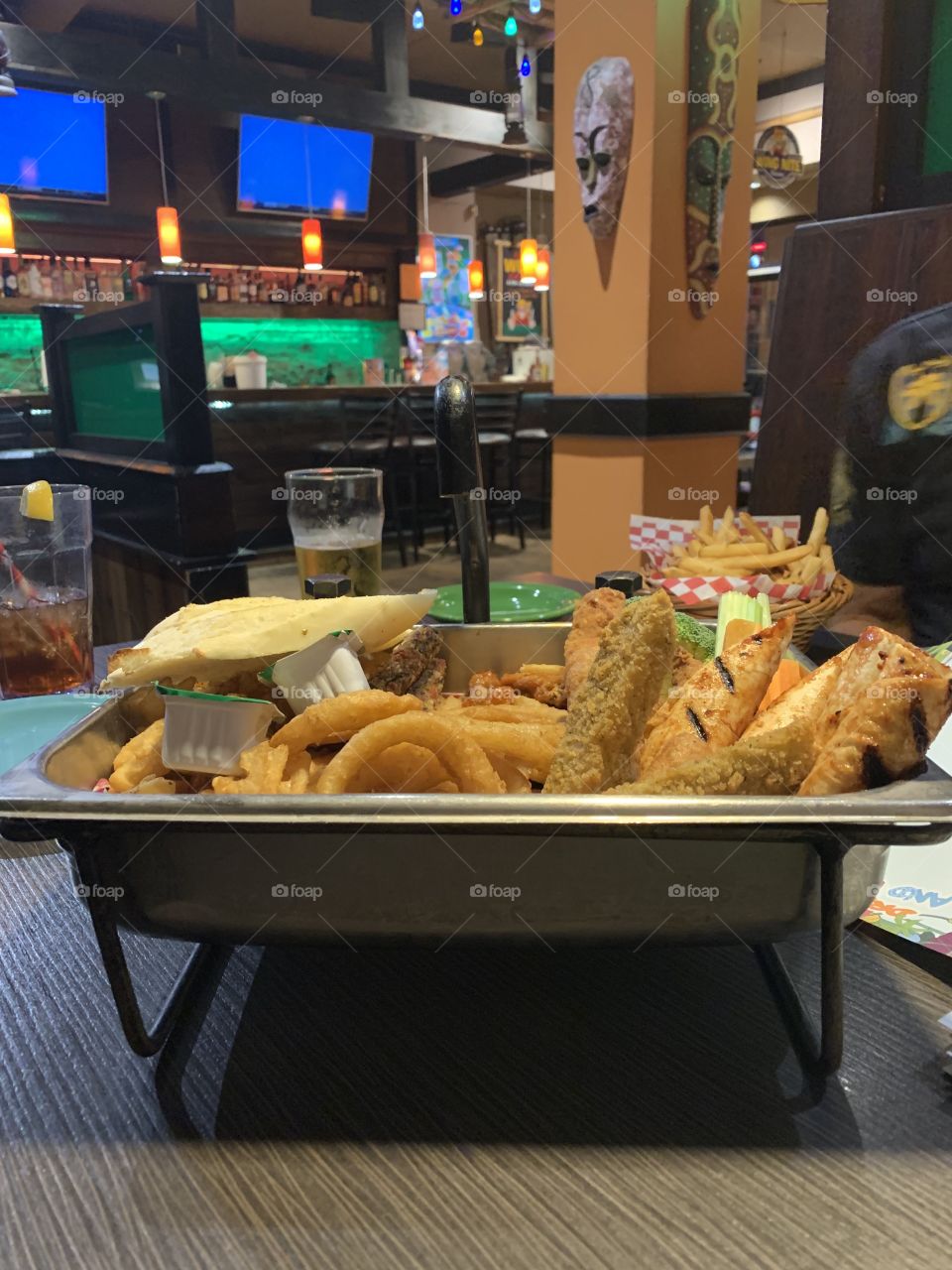 Kitchen sink snack platter