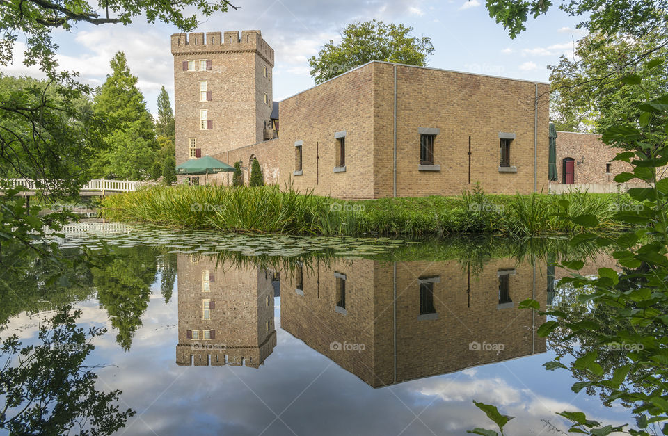 Medieval castle in Netherland