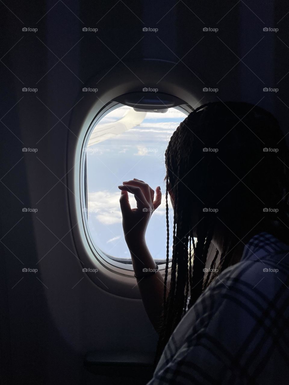 Plane window 