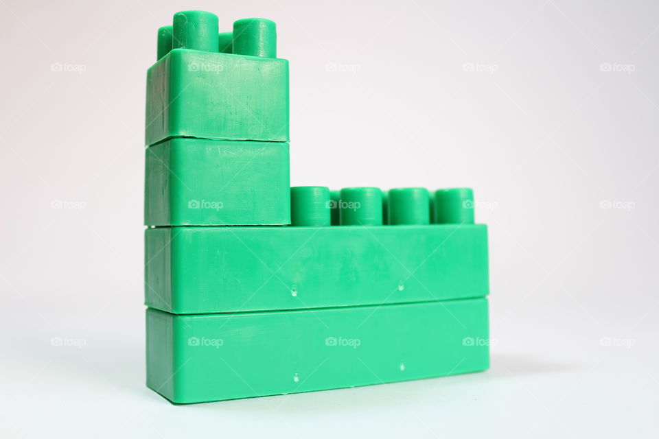 green blocks