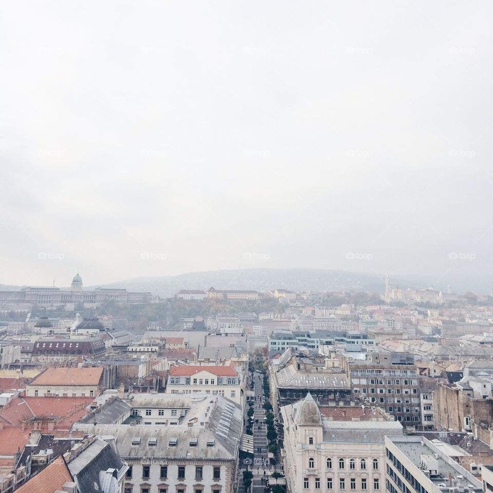 Foggy mornings in Budapest