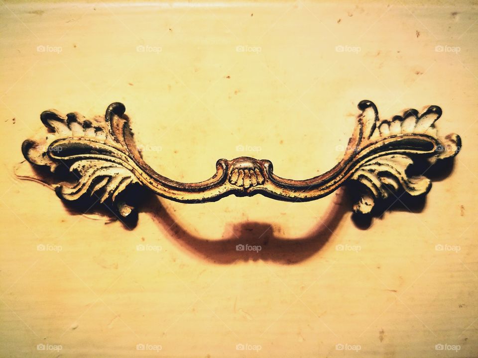 Vintage 50's Drawer Pull