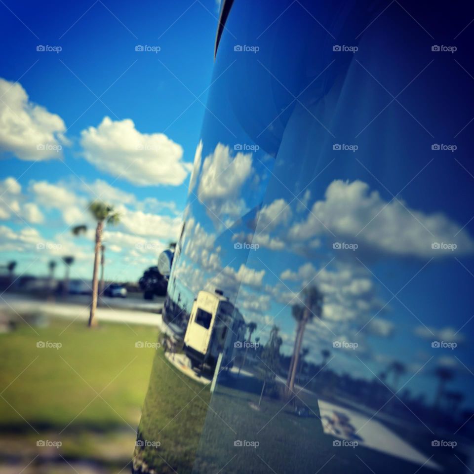 Reflections of the sky 