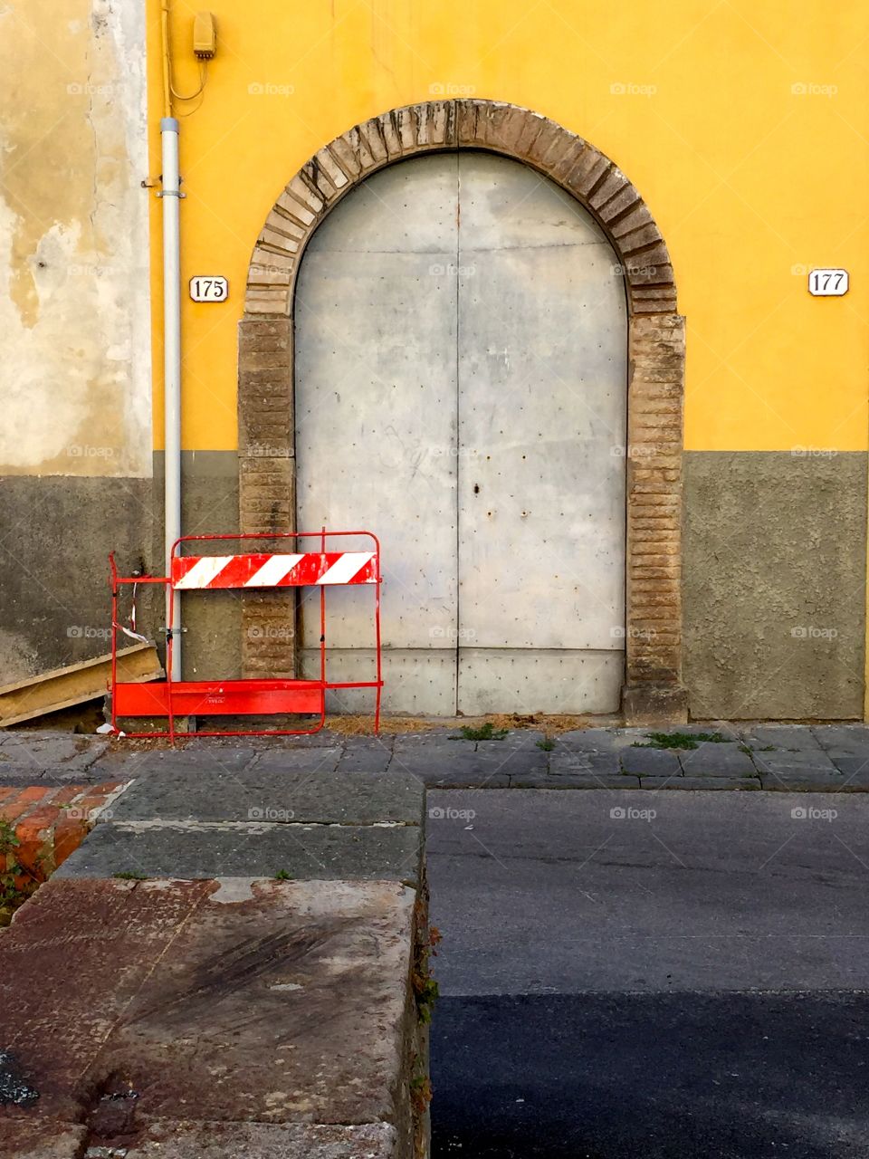 Door found in Lucca, Italy 