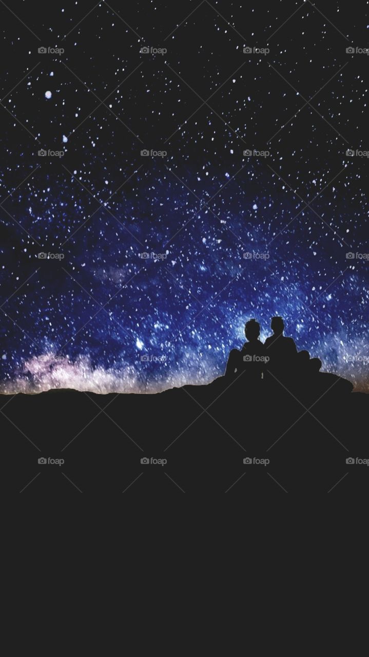 star gazing