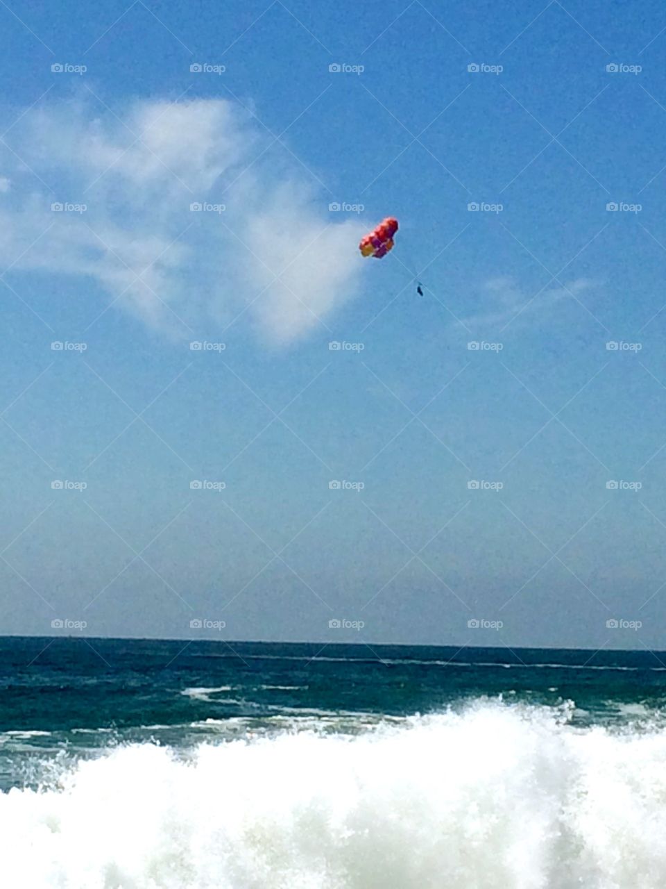 10-15 foot waves. 10-15 foot waves at The Wedge in Newport Beach