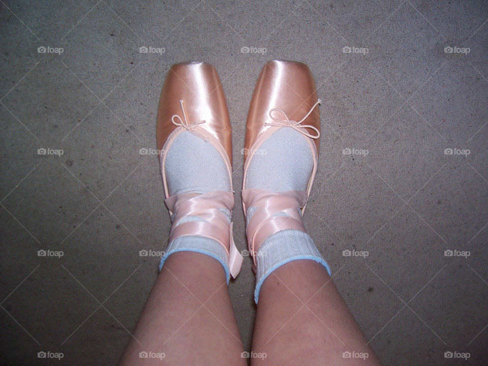 pink white shoes legs by kshapley