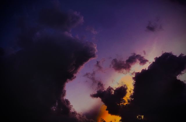 A magic sunset 