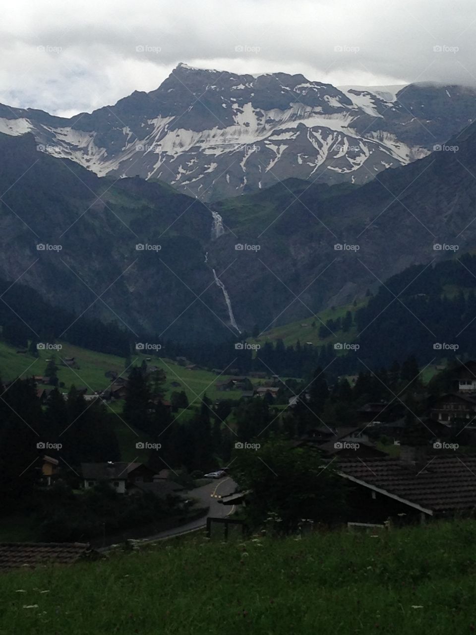 Beautiful mountain in Switzerland
