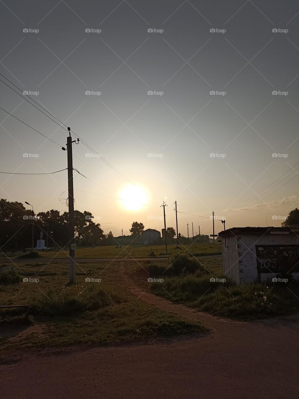 Sunrise in Ivanovskoye