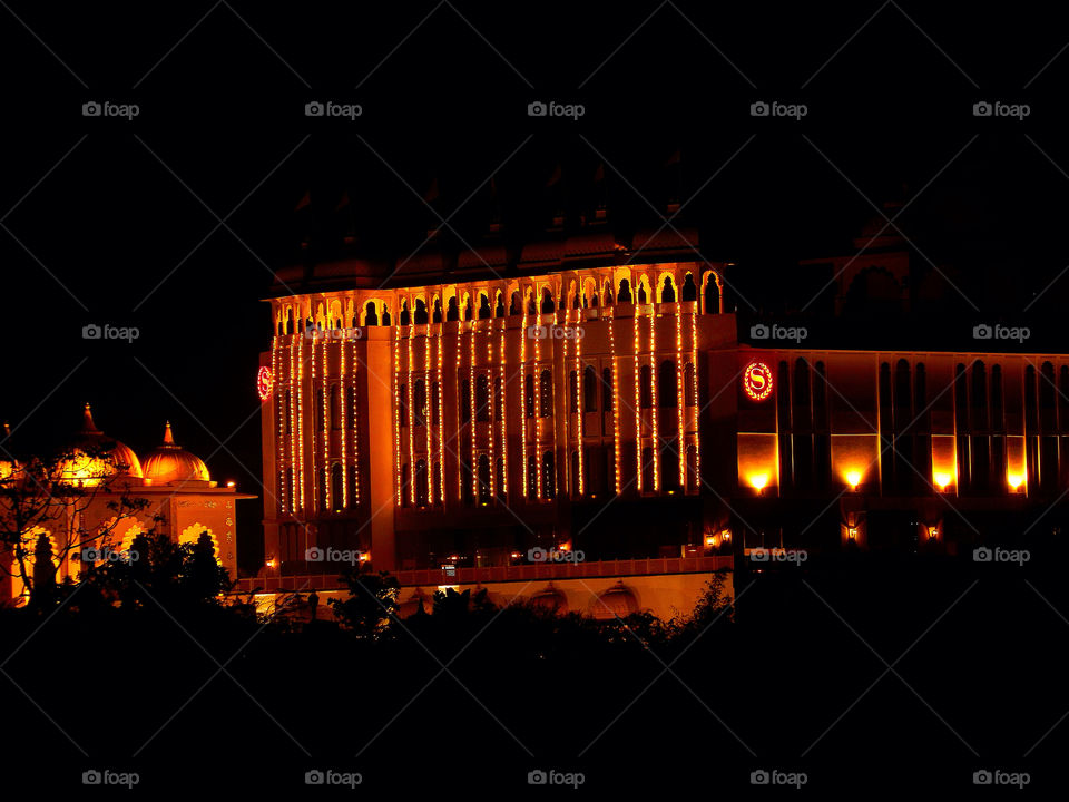udaipur india night lights s by chandraditya.raj