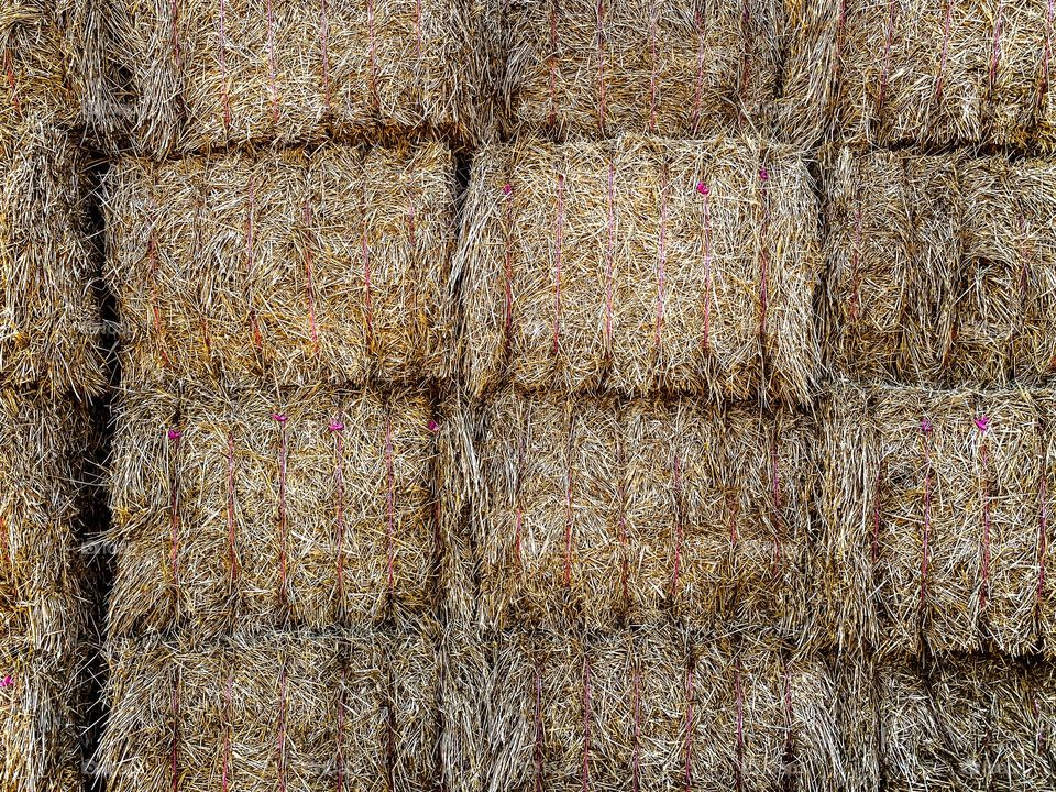 Bales of hay
