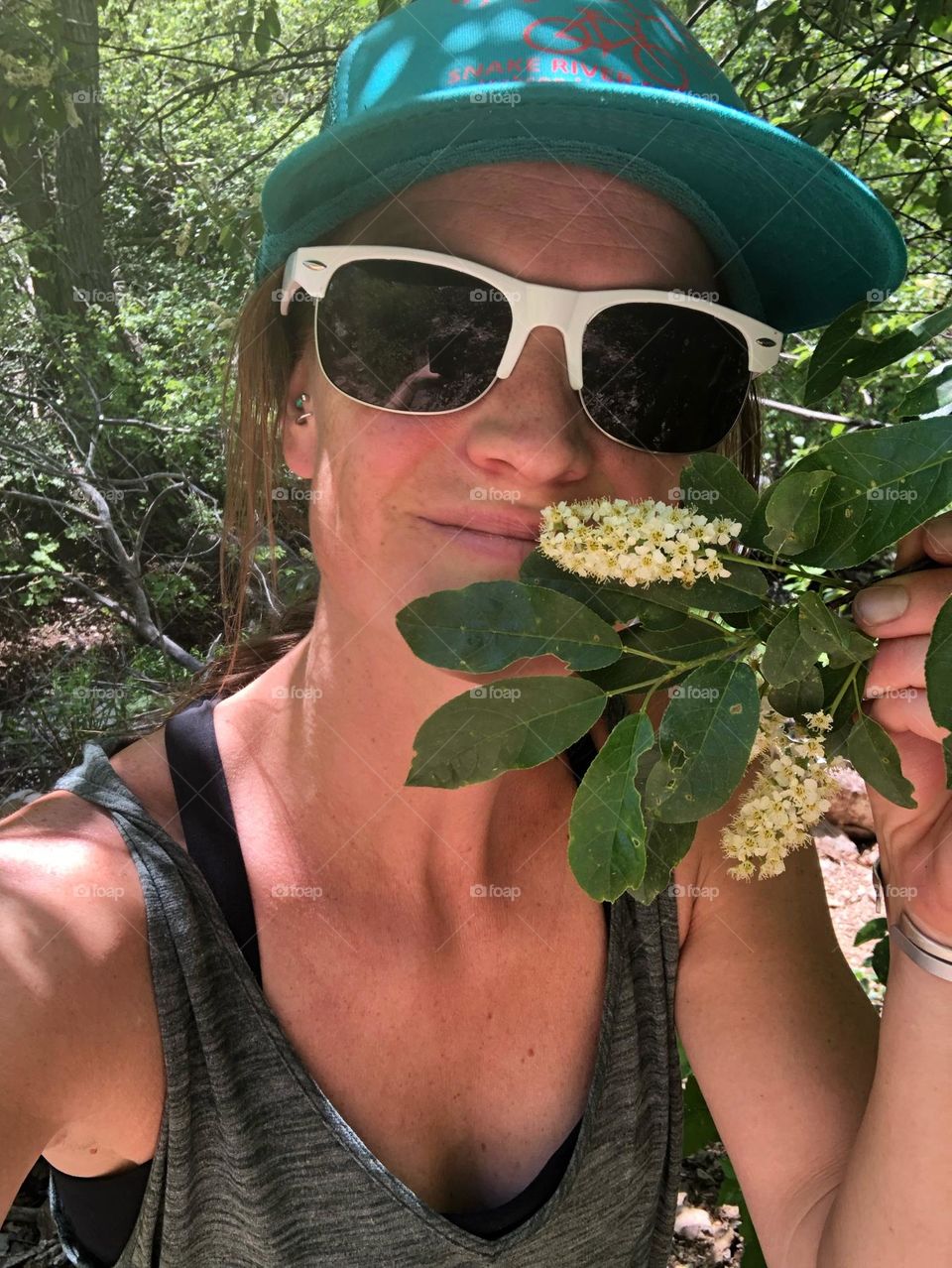 When it’s finally spring and that fresh smell is enough to pull you off the running/hiking trail to investigate which species is showing off