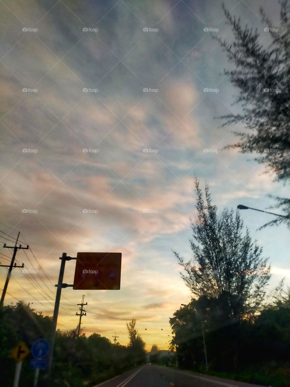 Natural scenery in different places