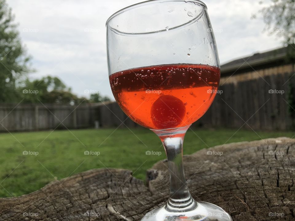 Shirley temple non alcoholic drink