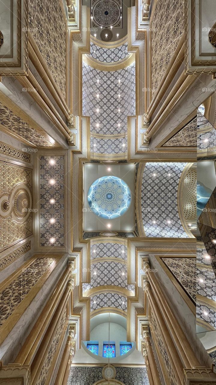 Abu Dhabi Presidential Palace luxurious interior