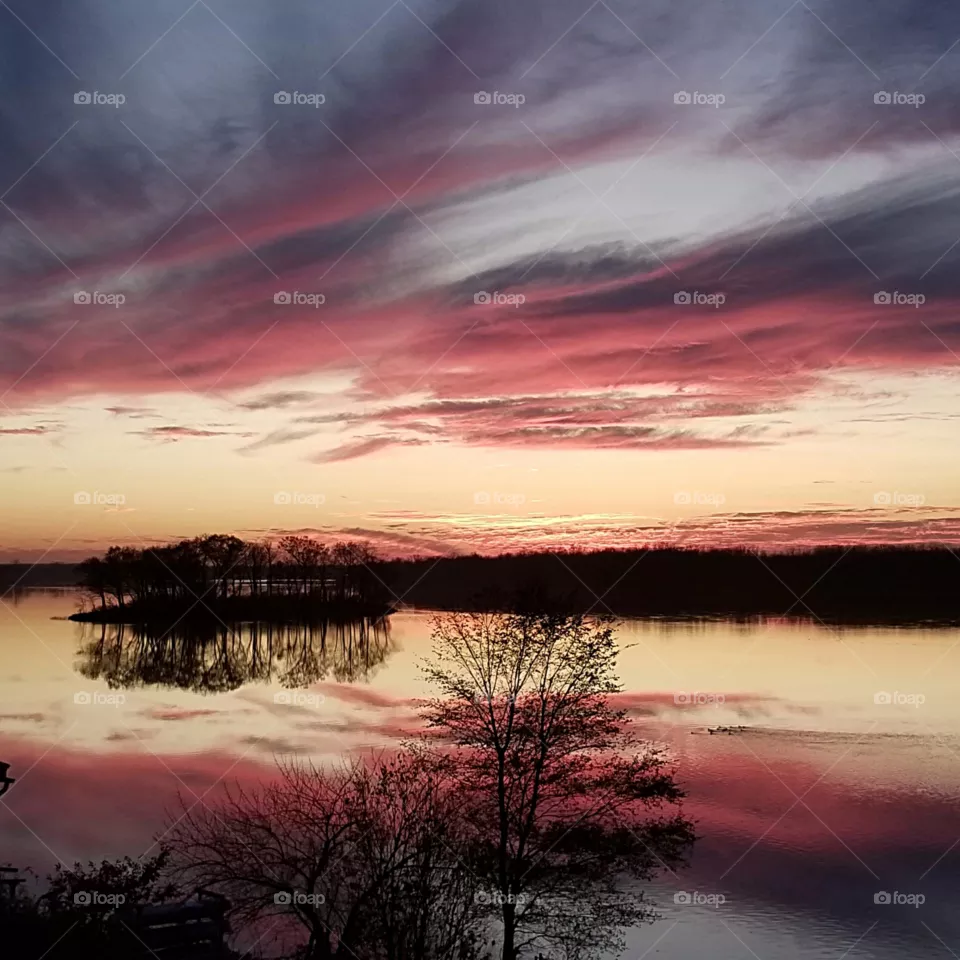 Swirly skies