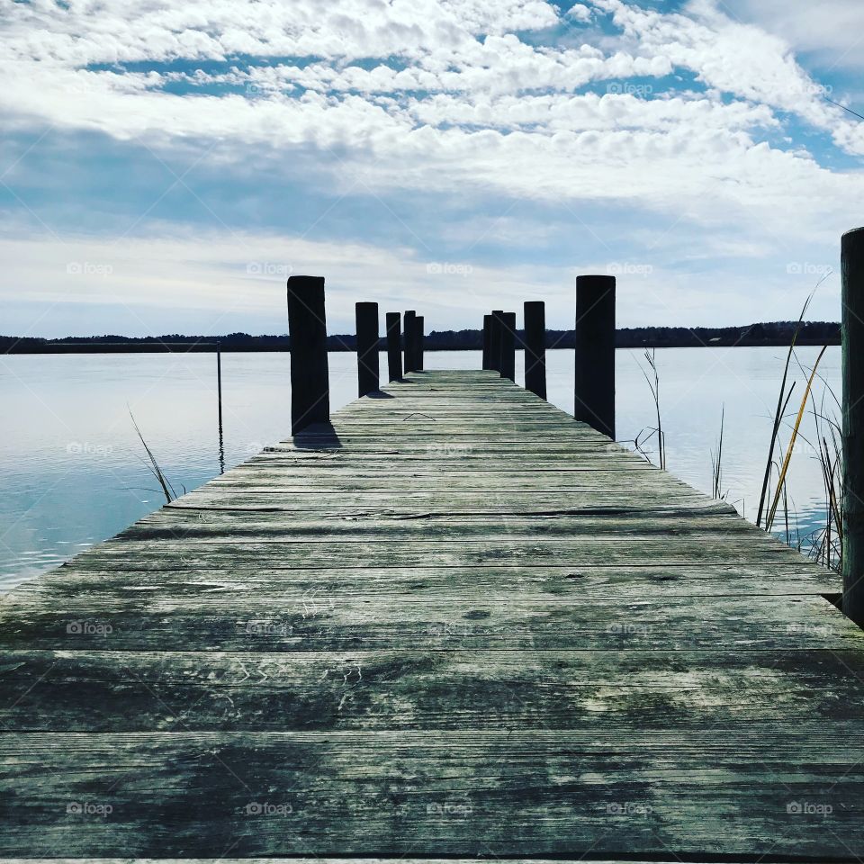 Long pier