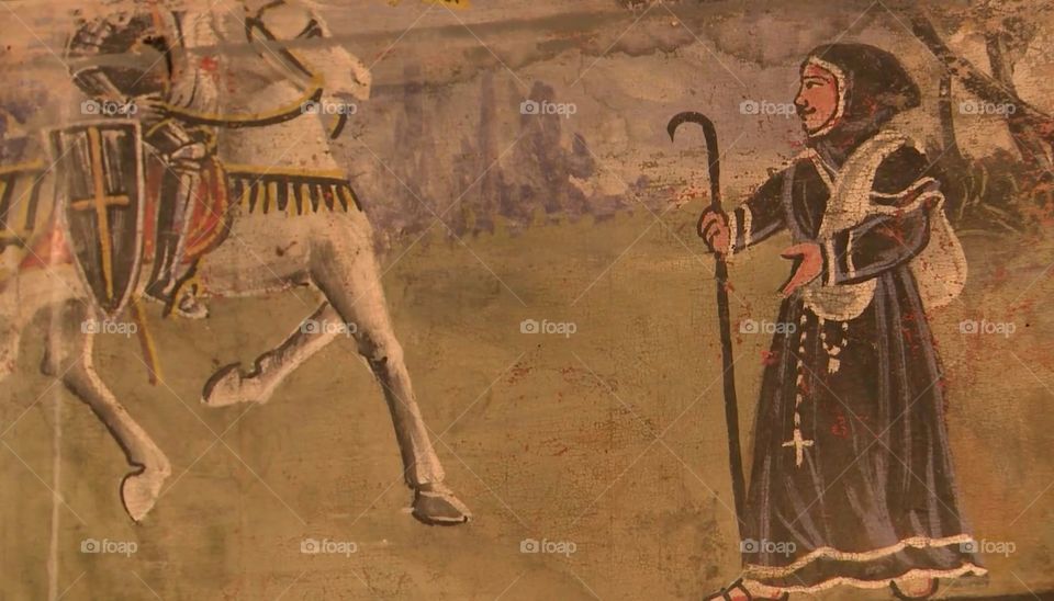 Scenografia opera dei pupi. Palermo