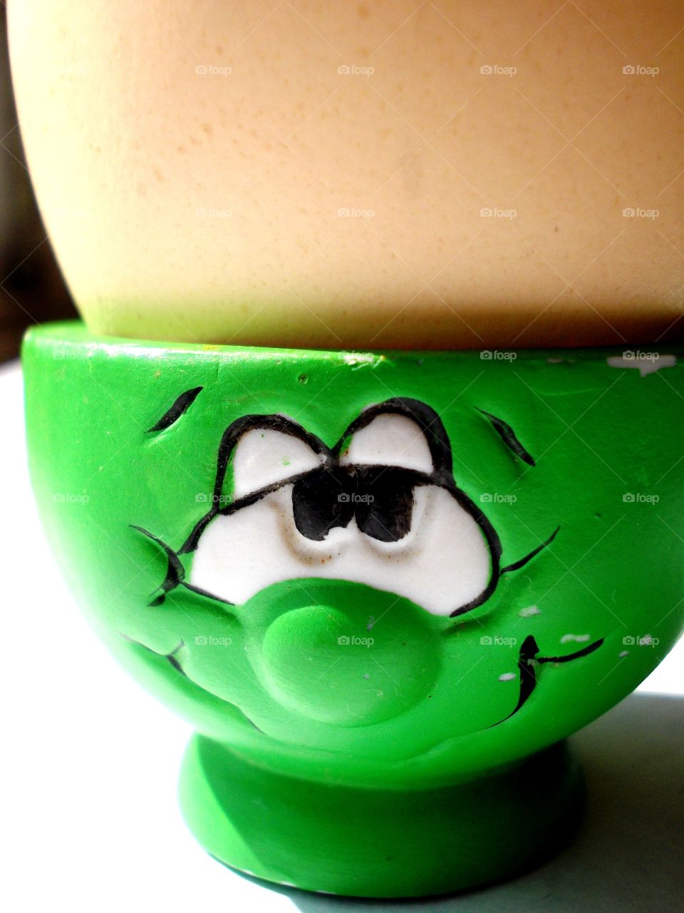 green egg cup