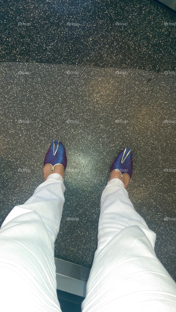 Aladdin slippers. 