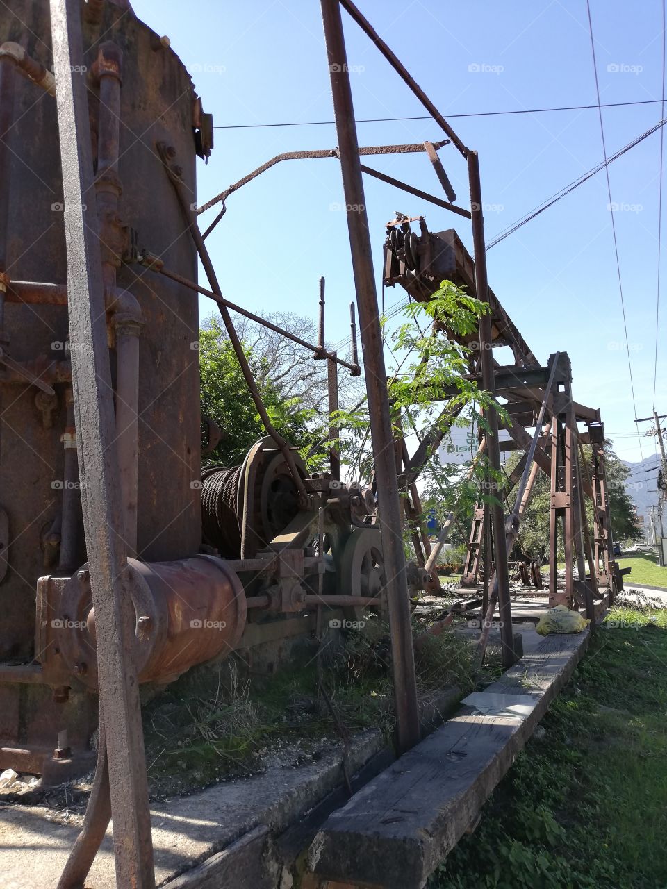 Vapor crane Honduras