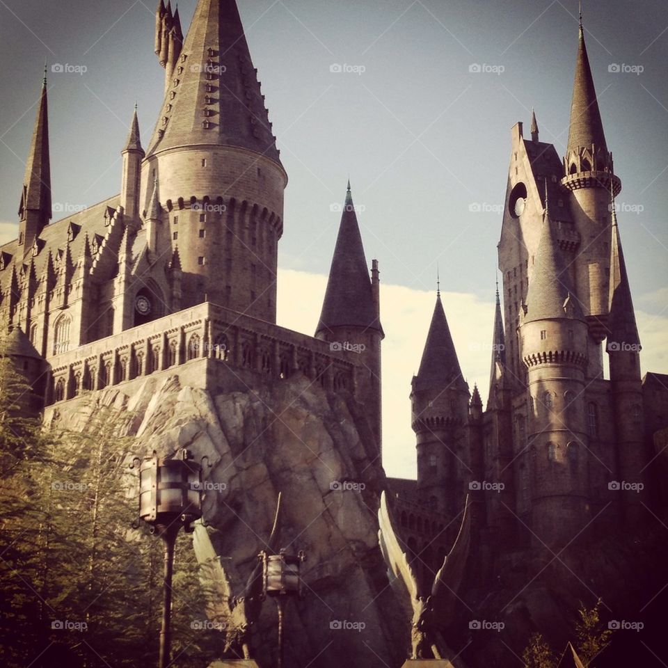 It's real! Hogwarts!