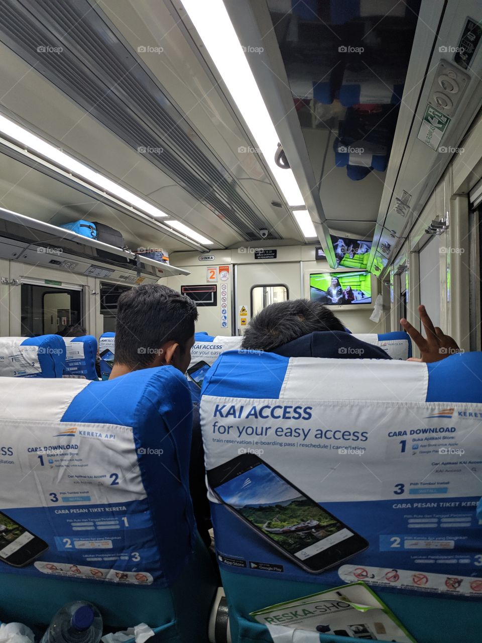 Executive Train on Indonesia