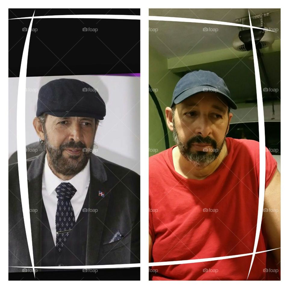 The twin. They tell me I look like Juan Luis guerra  your think